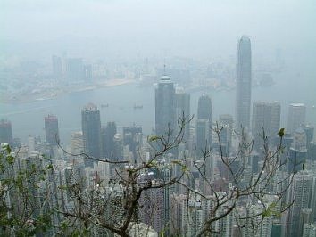 Hong Kong Island from Victoria Peak